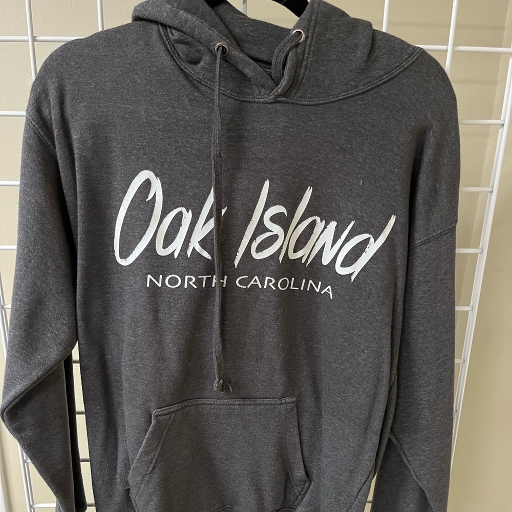 Grey Oak island hoodie